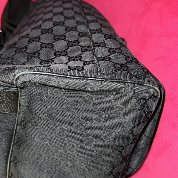 Gucci signature GG large Jackie backpack rucksack travel bag school bag - Picture 12 of 16